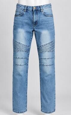 Phat Farm Spectral Moto Biker Skinny Jeans 34W 30L Pre Owned